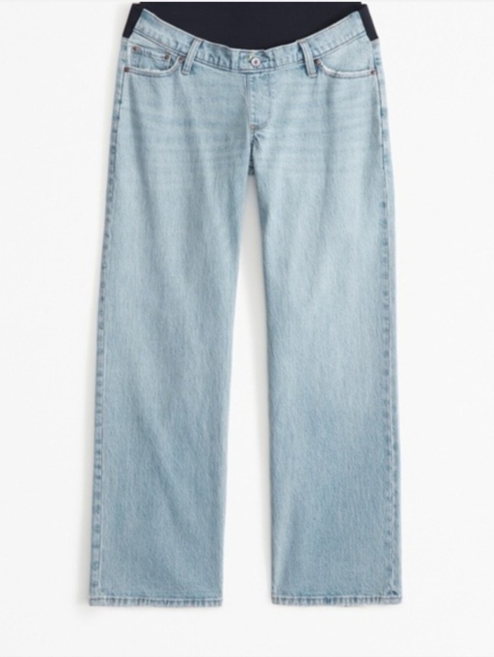 Abercrombie & Fitch The Baggy light blue maternity jeans
